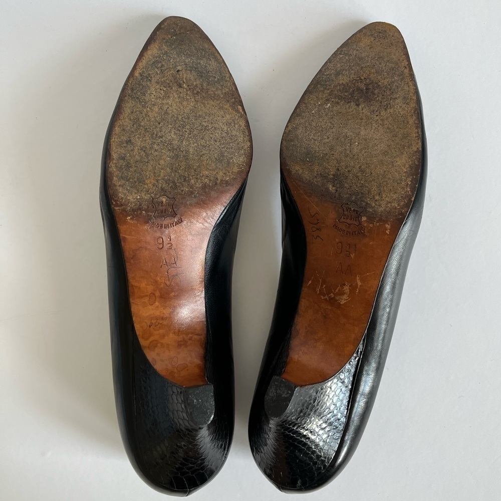 Bally Black Leather Heels - Picture 8 of 10